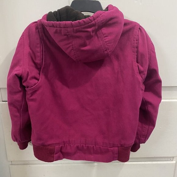 Polar King Key Pink Insulated Hooded Jacket Children’s Size Medium - Picture 8 of 9